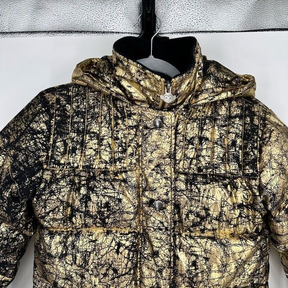 Appaman Kid’s hooded crackle down puffer coat size 12 Winter Warm - Picture 2 of 14